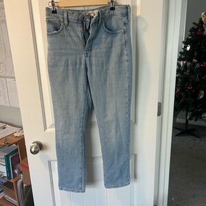 Madewell Light Blue the vintage perfect 28  Leg Jeans